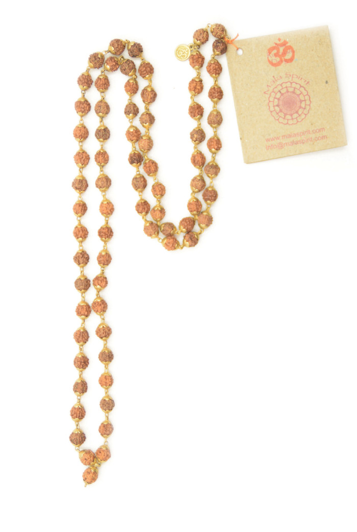 Holy Mantra Mala Kette Gold – Bild 2