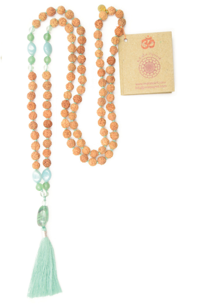 Green Spirit Mala Kette – Bild 2