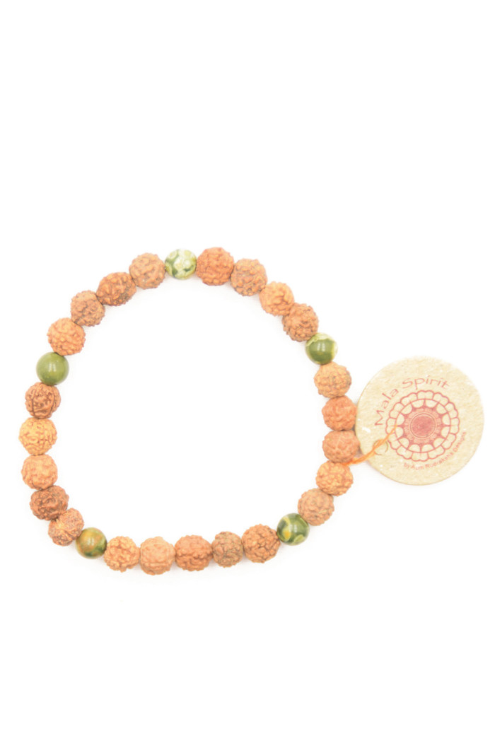 Lucky Jasper Mala Armband – Bild 2