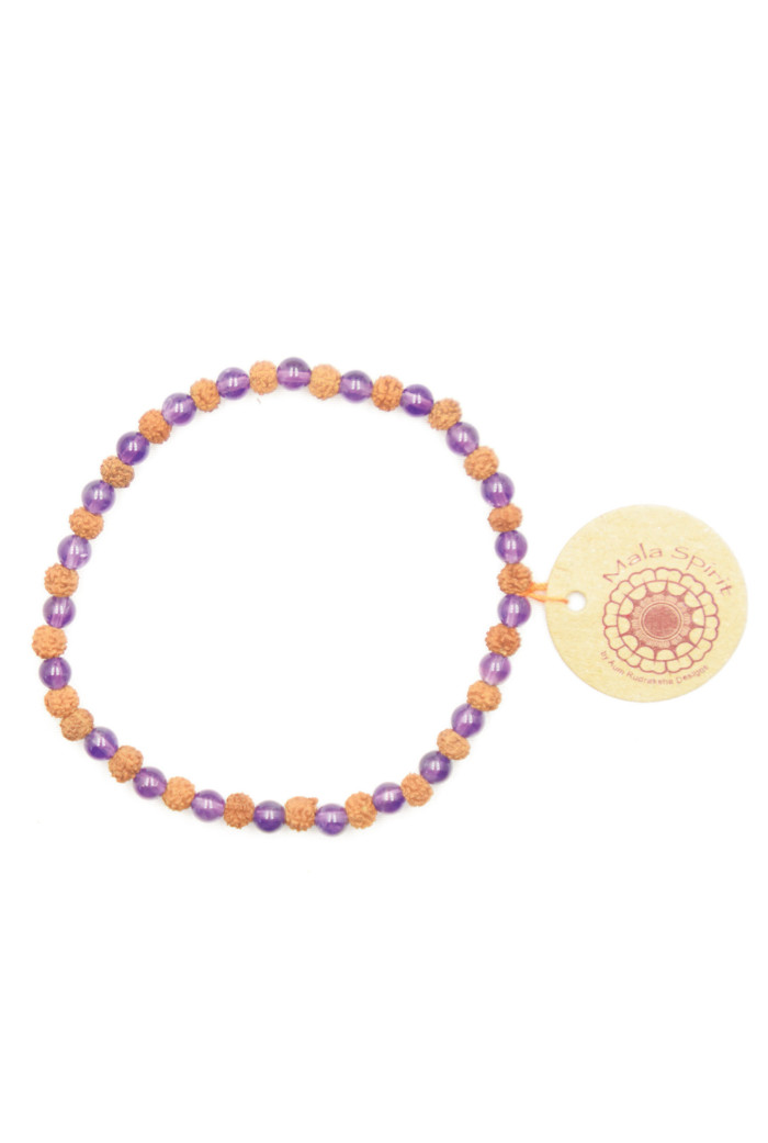 Amethyst-mala-armband