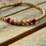 Rudrani bracelet with Red Jasper and Rhodonite