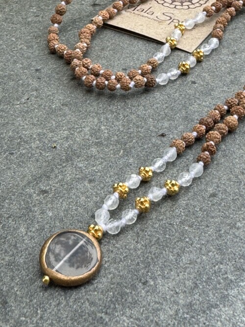 maansteen Rudraksha mala
