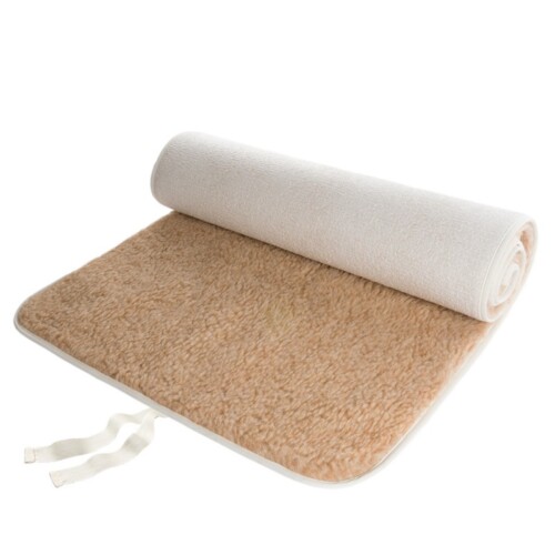 yogamat wol-bruin-afgeronde hoek
