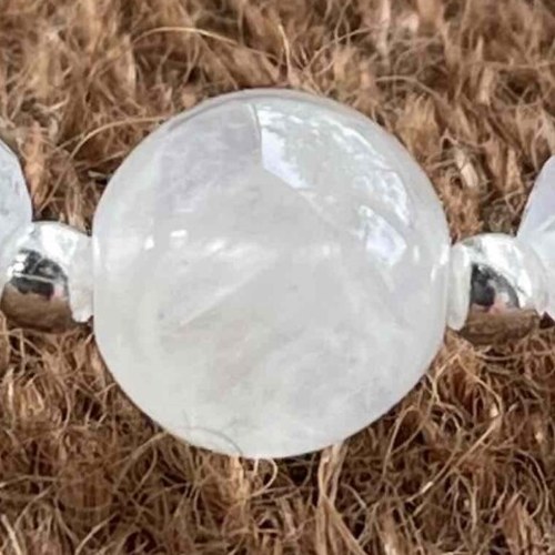 Mala mit Edelsteinen und ihre Bedeutung 69 Mondstein Edelstein – Mala Spirit